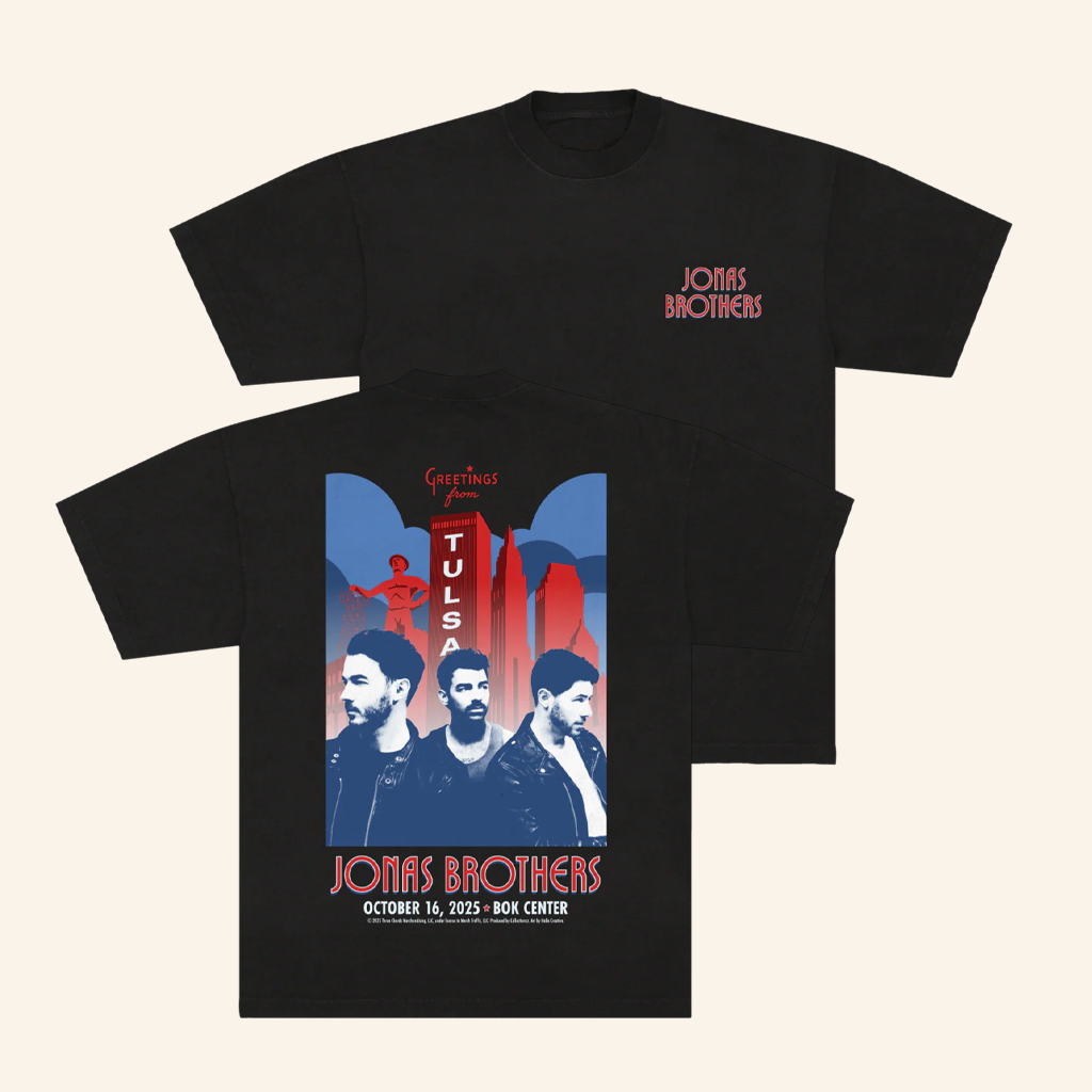 Jonas Brothers Merch Greetings From Your Hometown Tulsa OK T-Shirt Gifts For Fans Jonas Brothers Merch Greetings From Your Hometown Tulsa OK T-Shirt Gifts For Fans