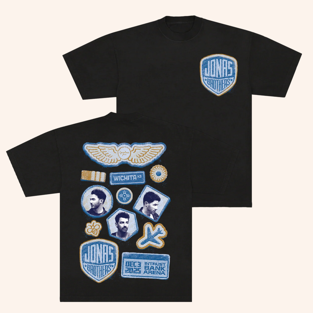 Jonas Brothers Merch Greetings From Your Hometown Wichita KS Dec 12 2025 Shirt Fans Gifts Jonas Brothers Merch Greetings From Your Hometown Wichita KS Dec 12 2025 Shirt Fans Gifts