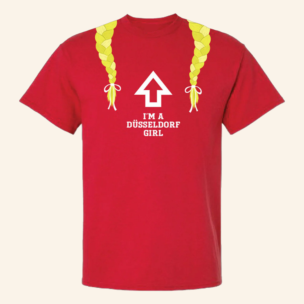 Jonas Brothers Merch I'm A Dusseldorf Girl T-Shirt Christmas Presents For Friend