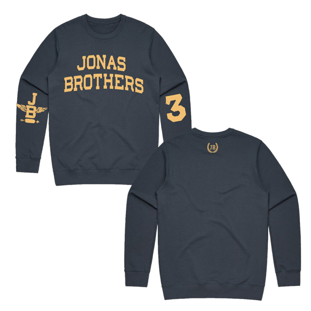 Jonas Brothers Merch JB 3 Sweatshirt Present For Husband Jonas Brothers Merch JB 3 Sweatshirt Present For Husband