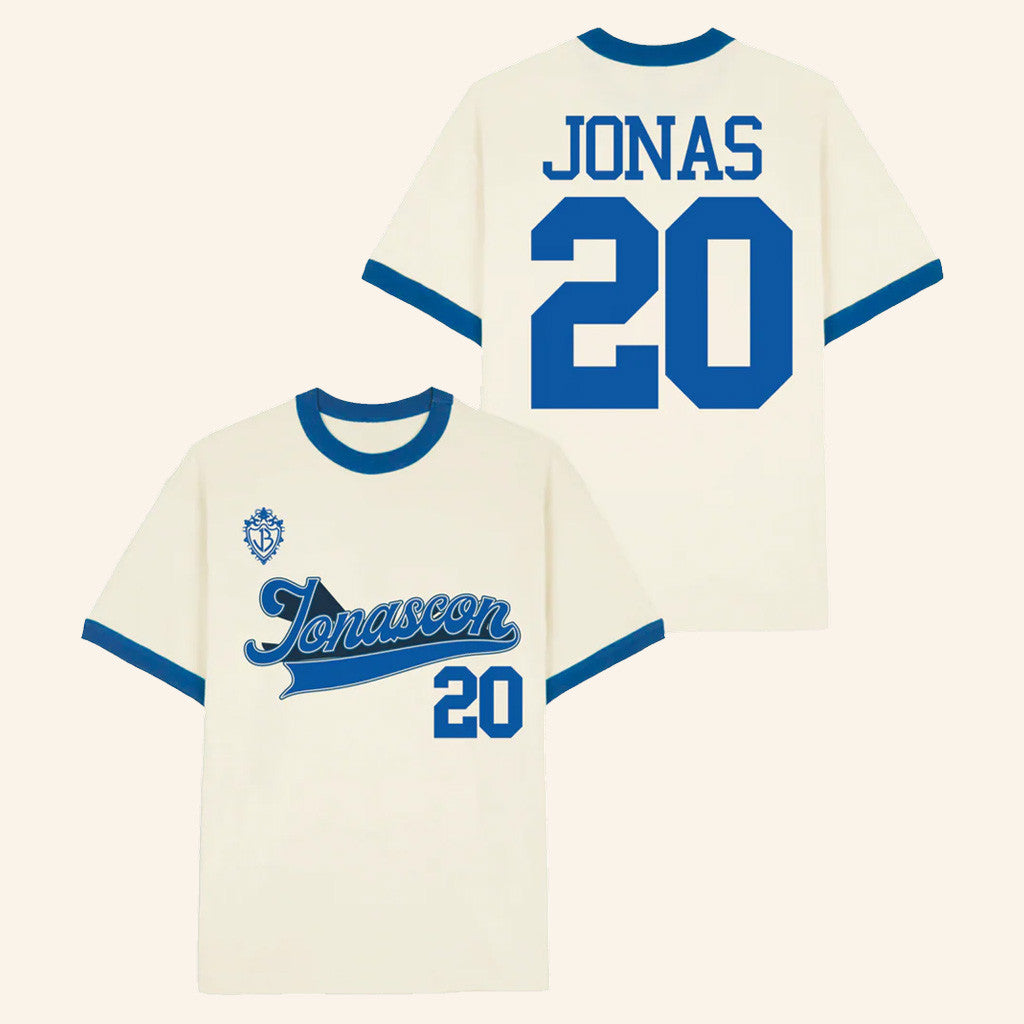 Jonas Brothers Merch Jonas 20 Ringer T-Shirt Gifts For Friends