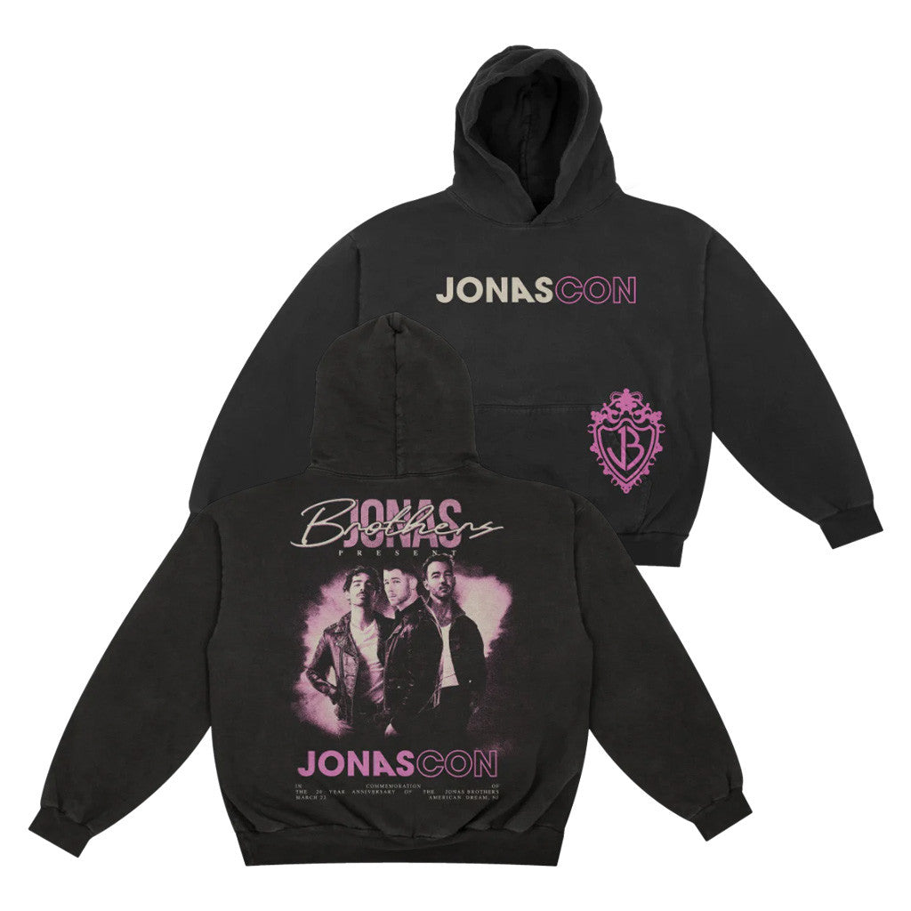 Jonas Brothers Merch JONASCON Event Hoodie Gifts For Pop Band Fans Jonas Brothers Merch JONASCON Event Hoodie Gifts For Pop Band Fans