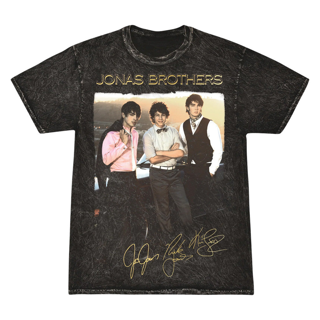 Jonas Brothers Merch Vintage Sunset Photo T-Shirt Gifts For Him Jonas Brothers Merch Vintage Sunset Photo T-Shirt Gifts For Him