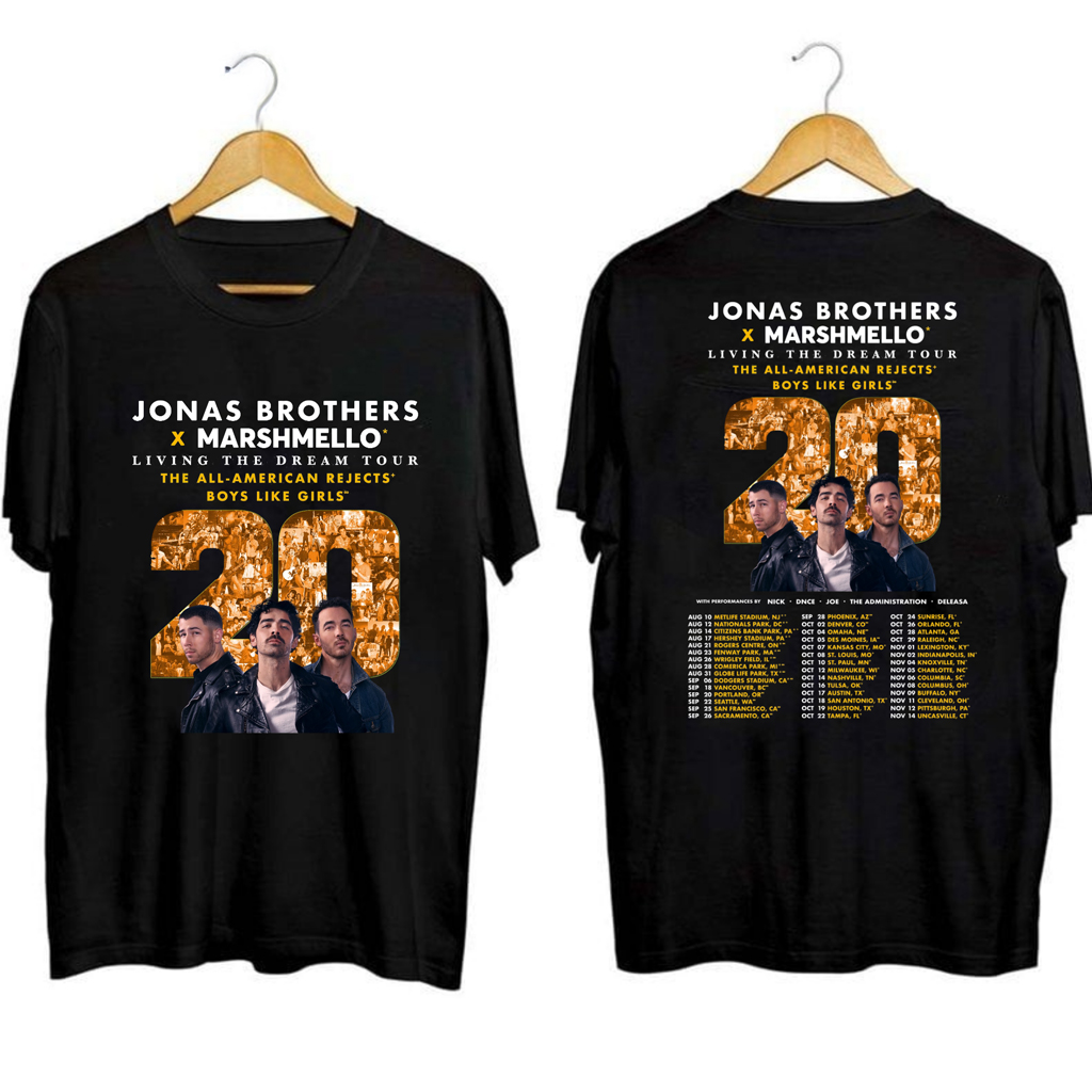 Jonas Brothers Tour 2025 Shirt Jonas Brothers Merch Best Gifts For Brother
