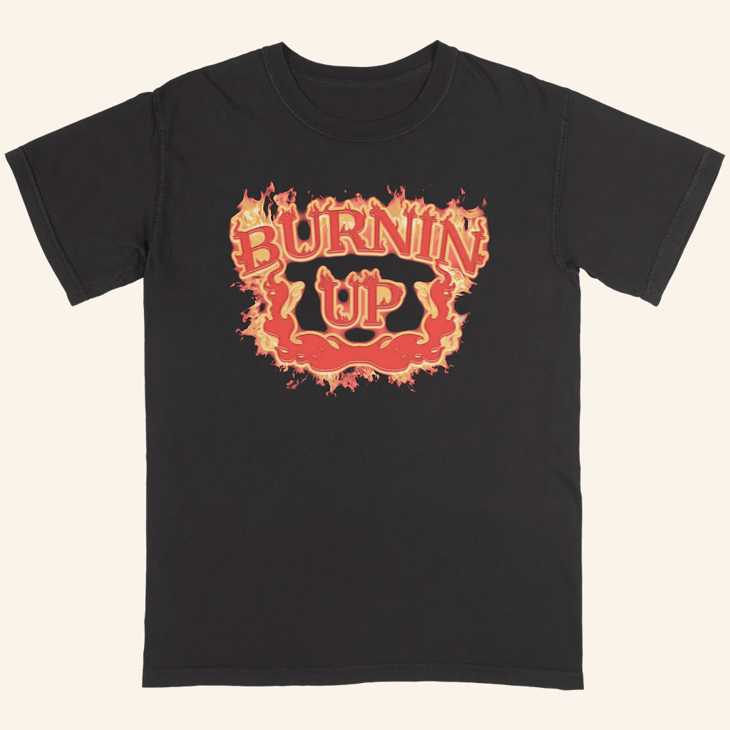Jonas Brothers Tour Merch 2025 Burnin Up Vintage Flames T-Shirt Christmas Gifts For Pop Lovers Jonas Brothers Tour Merch 2025 Burnin Up Vintage Flames T-Shirt Christmas Gifts For Pop Lovers