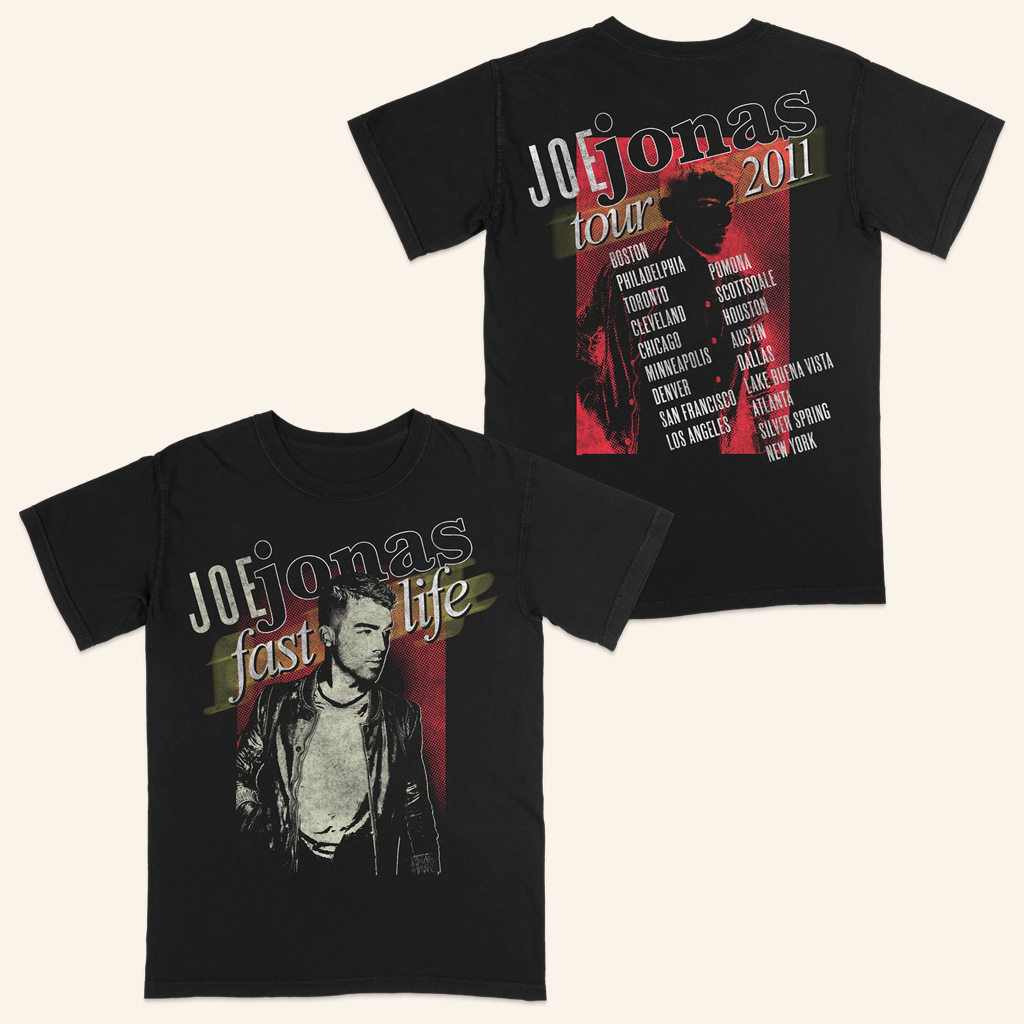 Jonas Brothers Tour Merch 2025 Joe Jonas Fastlife T-Shirt Gift Ideas For Fans Jonas Brothers Tour Merch 2025 Joe Jonas Fastlife T-Shirt Gift Ideas For Fans