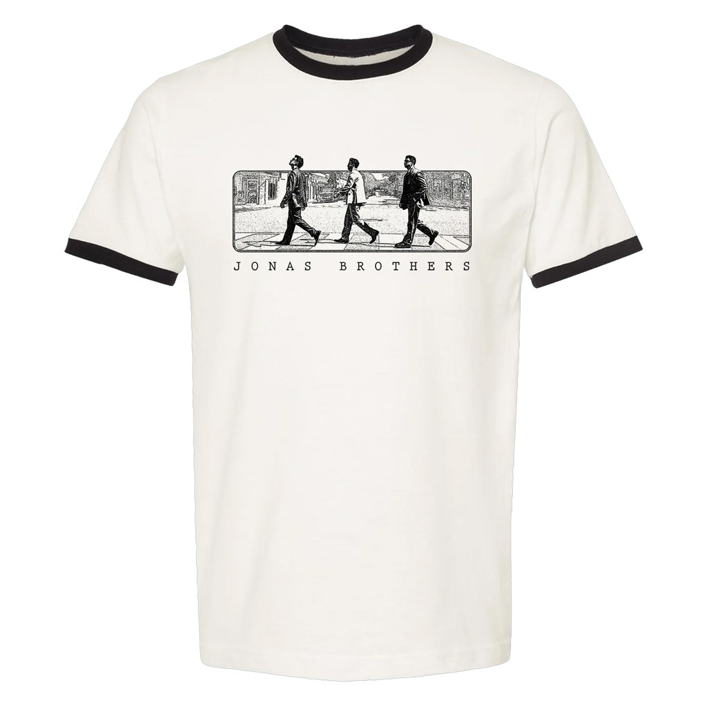 Jonas Brothers Tour Merch 2025 Jonas Road Ringer T-Shirt Gift Ideas For Dad