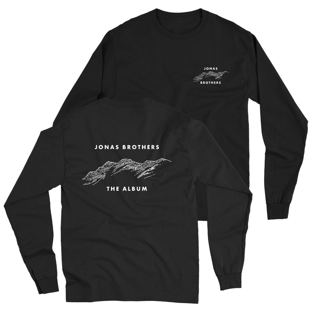 Jonas Brothers Tour Merch 2025 The Mountain Long Sleeve T-Shirt Christmas Gift For Pop Lovers Jonas Brothers Tour Merch 2025 The Mountain Long Sleeve T-Shirt Christmas Gift For Pop Lovers