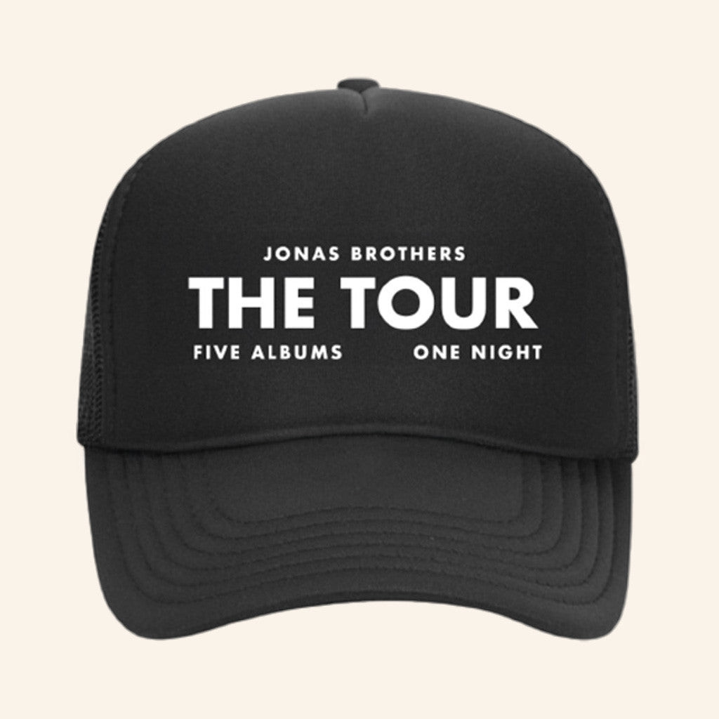 Jonas Brothers Tour Merch The Tour Trucker Hat Music Gift Ideas For Guys Jonas Brothers Tour Merch The Tour Trucker Hat Music Gift Ideas For Guys
