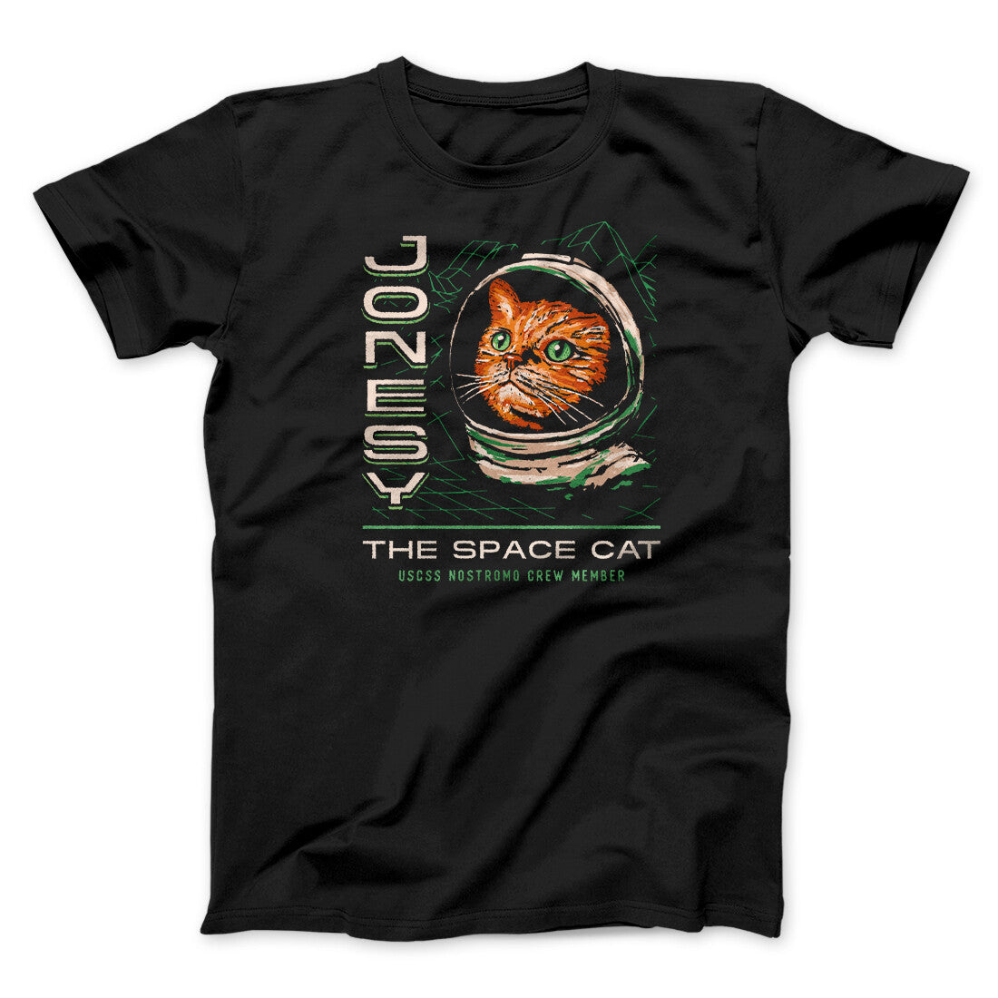 Jonesy The Space Cat Unisex T-Shirt Gift For Dudes