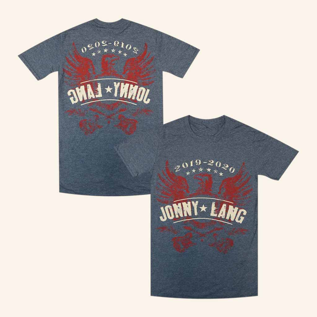 Jonny Lang Merch Eagle 2019 2020 T-Shirt Music Lover Gift Ideas For Him Jonny Lang Merch Eagle 2019 2020 T-Shirt Music Lover Gift Ideas For Him