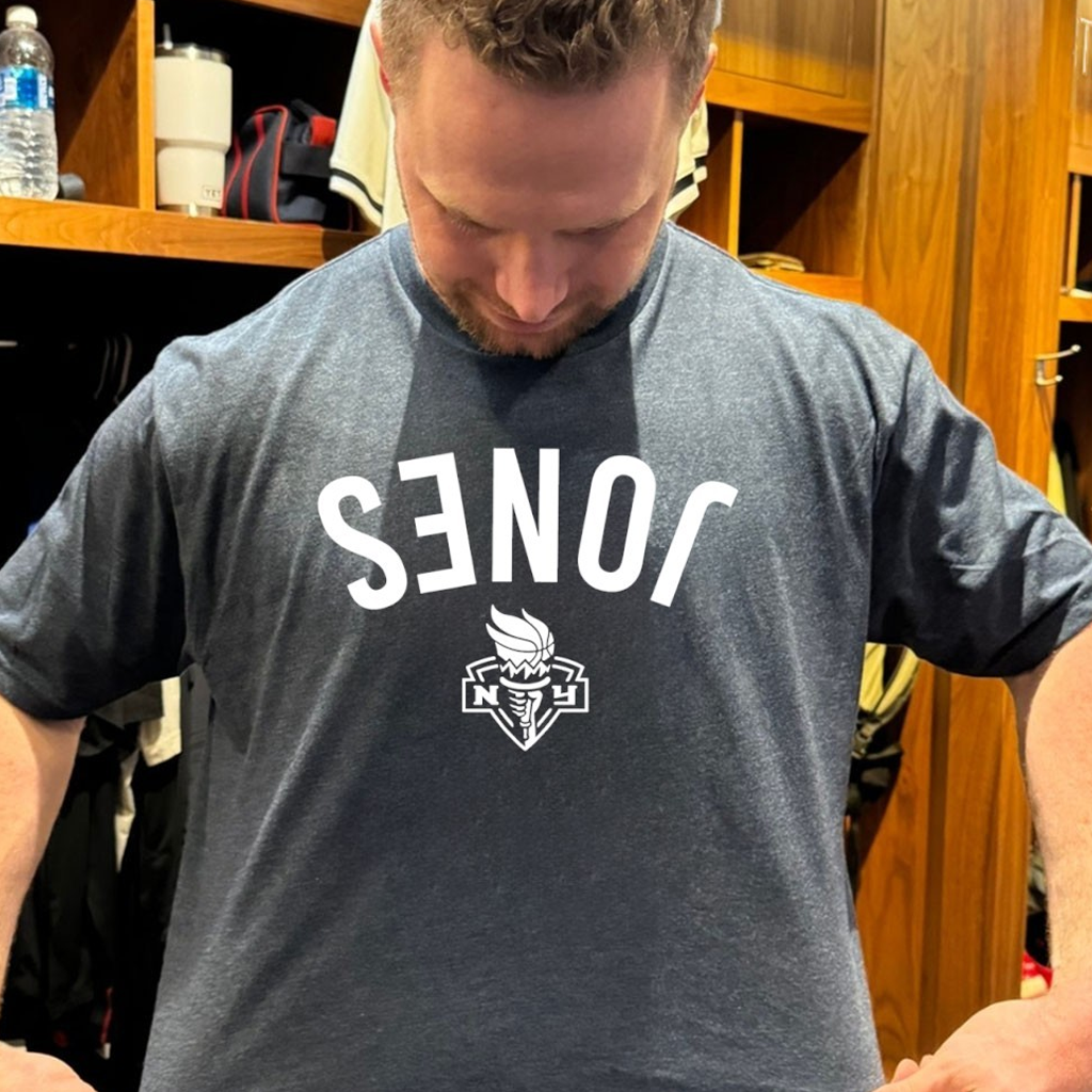 Jonquel Jones New York Basketball Player Name Invert Shirt Gifts For Basketball Lovers