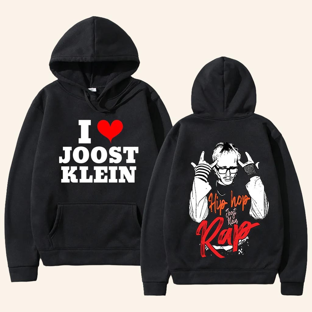 Joost Klein Merch I Love Joost Klein Hoodie Gifts For Hip Hop Fans