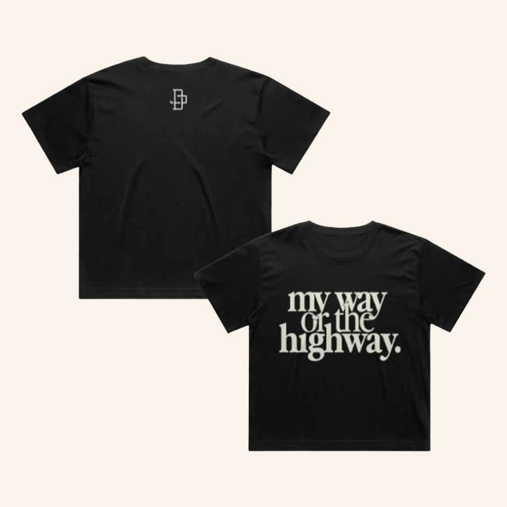 Jordan Davis Merch My Way Or The Highway T-Shirt Christmas Gift Ideas For Her Jordan Davis Merch My Way Or The Highway T-Shirt Christmas Gift Ideas For Her