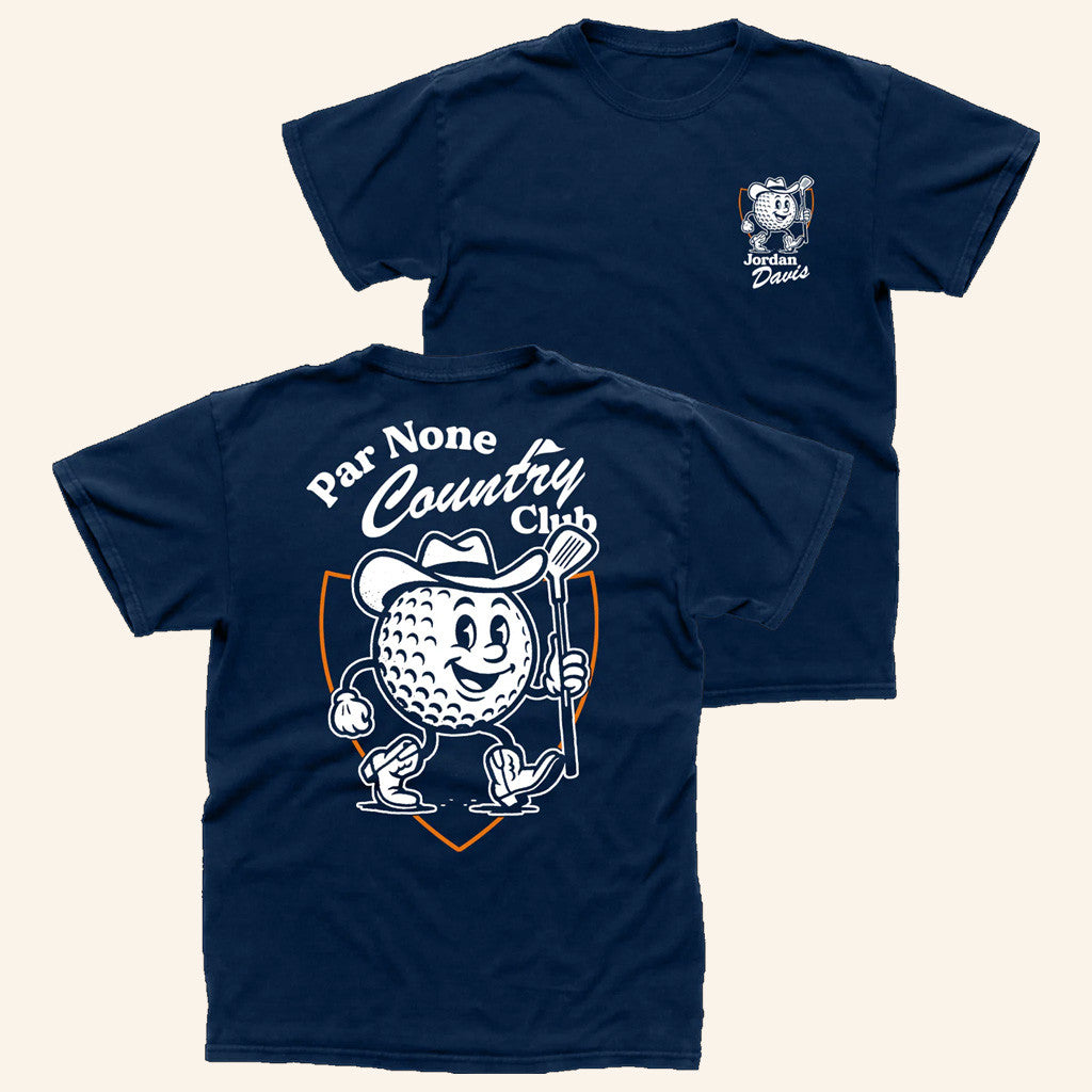 Jordan Davis Official Merch Par None Country Club T-Shirt Gifts For Father Jordan Davis Official Merch Par None Country Club T-Shirt Gifts For Father
