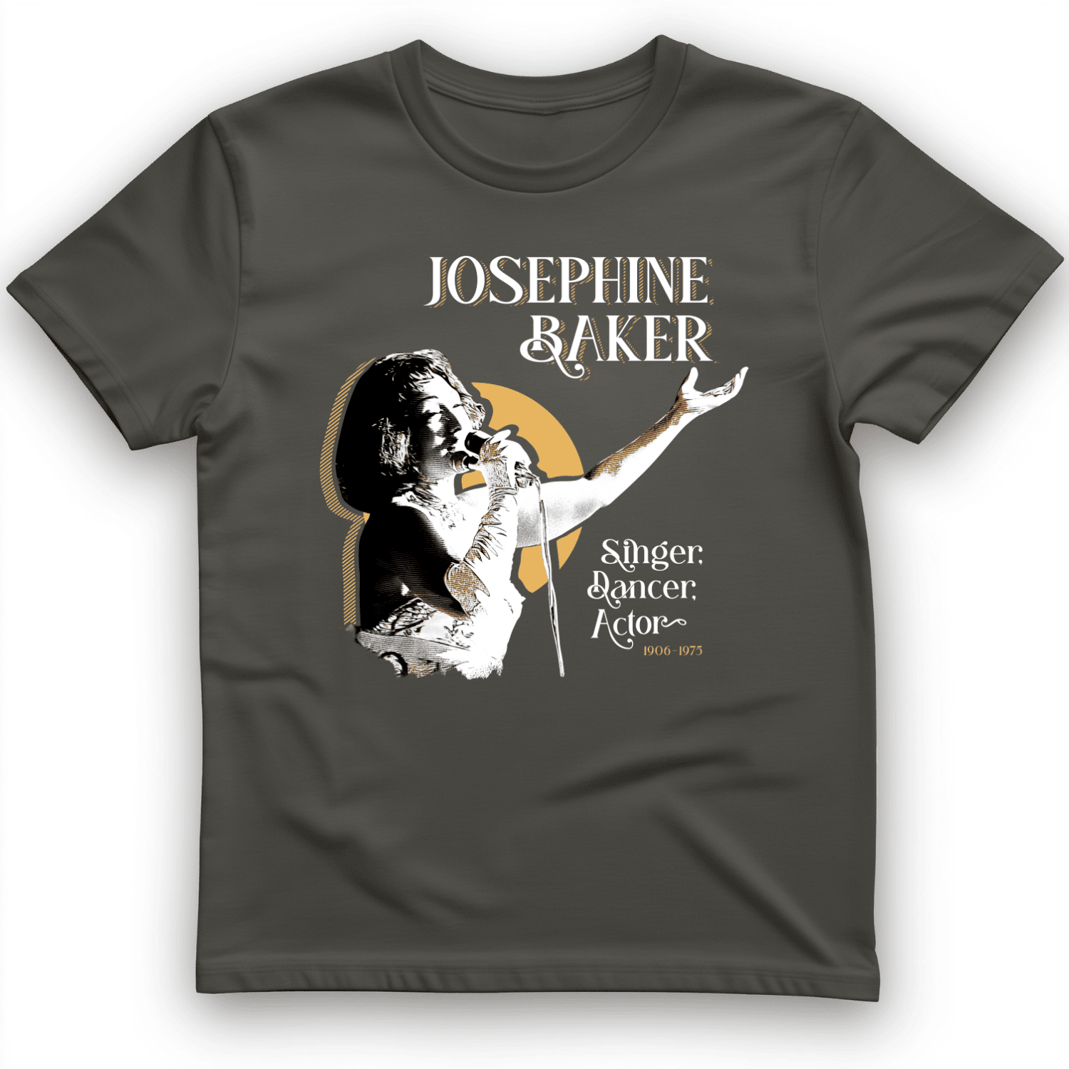 Josephine Baker T-Shirt Singer Dancer Actor Trendy Clothes Father's Day Gifts
