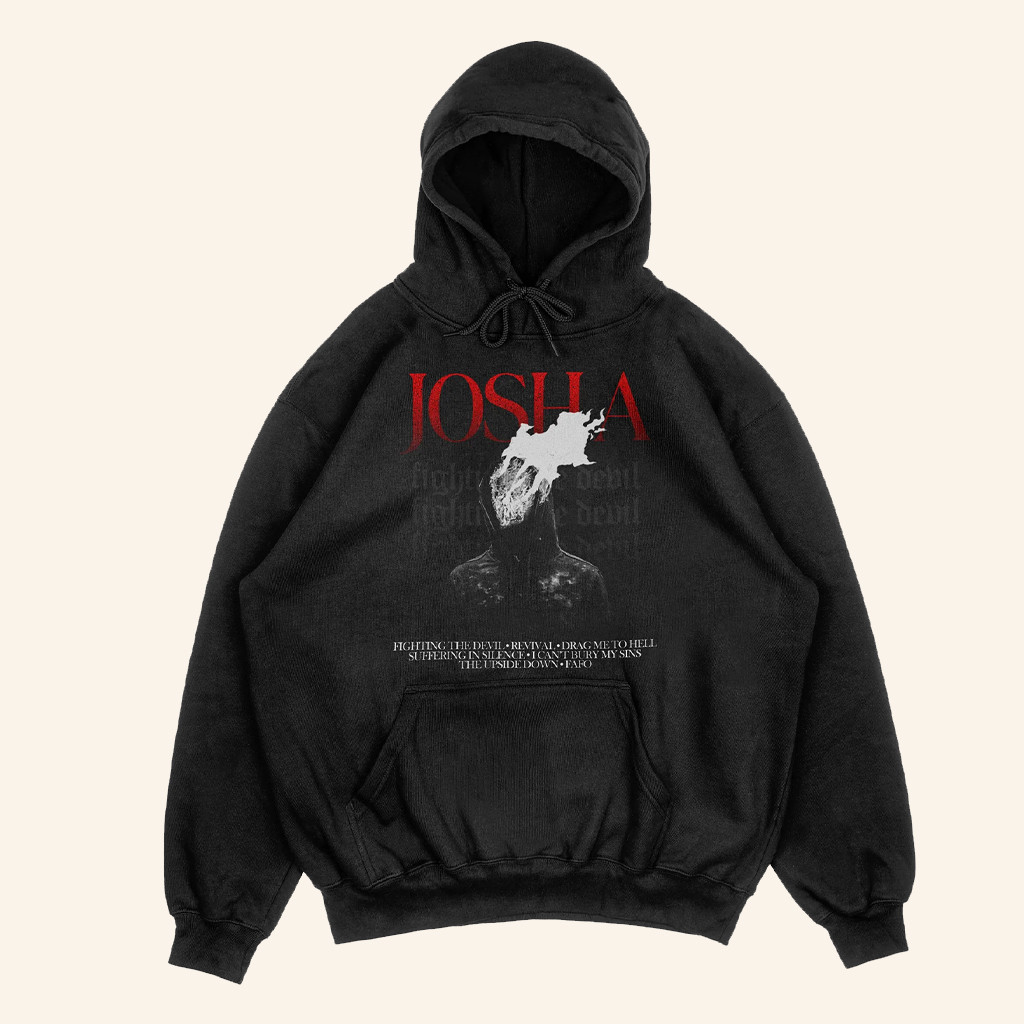 Josh A Merch Fighting The Devil Hoodie Birthday Gifts For Music Lovers Josh A Merch Fighting The Devil Hoodie Birthday Gifts For Music Lovers