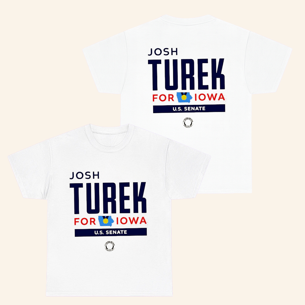 Josh Turek For Iowa Square Logo T-Shirt Josh Turek Merch Gifts For Brothers Josh Turek For Iowa Square Logo T-Shirt Josh Turek Merch Gifts For Brothers