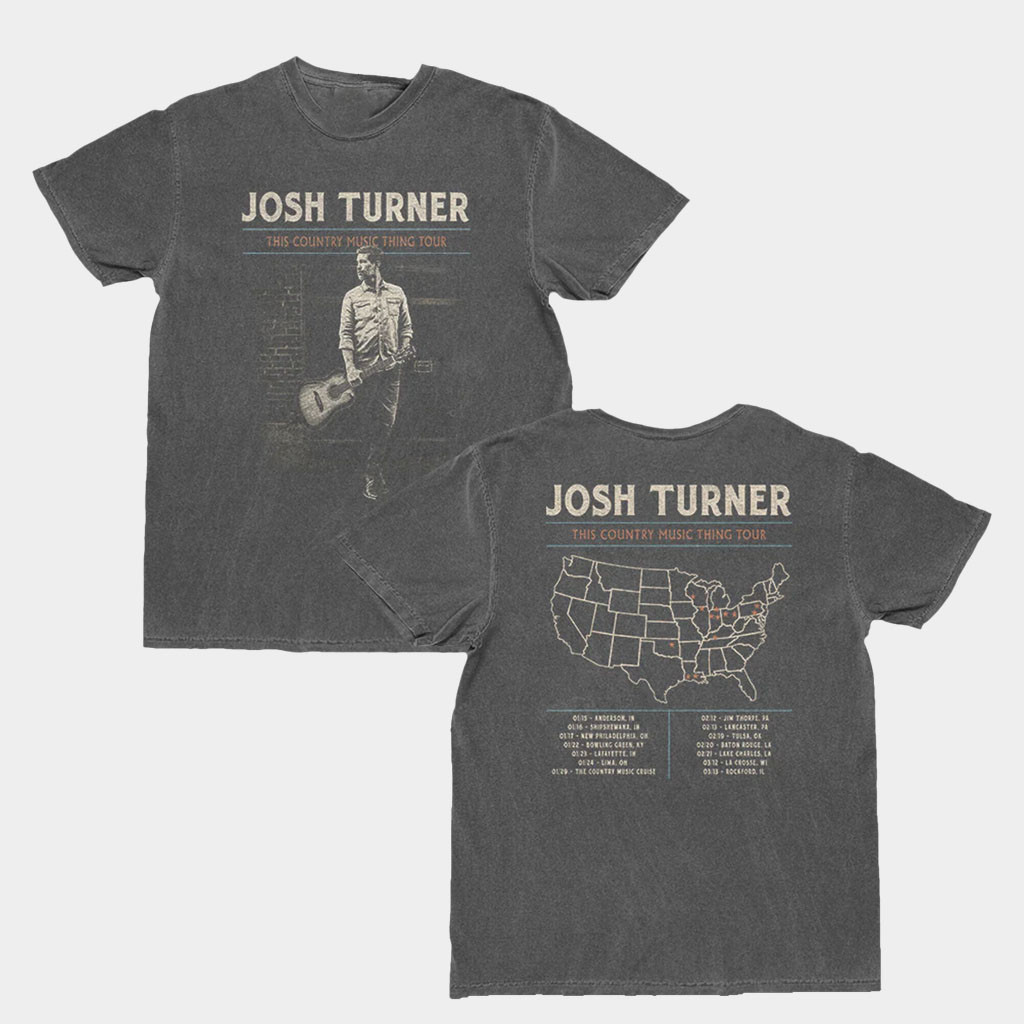 Josh Turner Merch 2026 Tour T-Shirt Josh Turner This Country Music Thing Tour Shirt Fans Gifts-1 Josh Turner Merch 2026 Tour T-Shirt Josh Turner This Country Music Thing Tour Shirt Fans Gifts-1