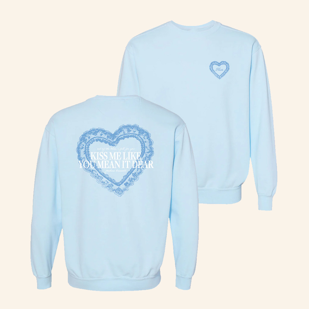 Joshua Bassett Merch Kiss Me Like You Mean It Dear Sweatshirt Christmas Gifts For Her Joshua Bassett Merch Kiss Me Like You Mean It Dear Sweatshirt Christmas Gifts For Her
