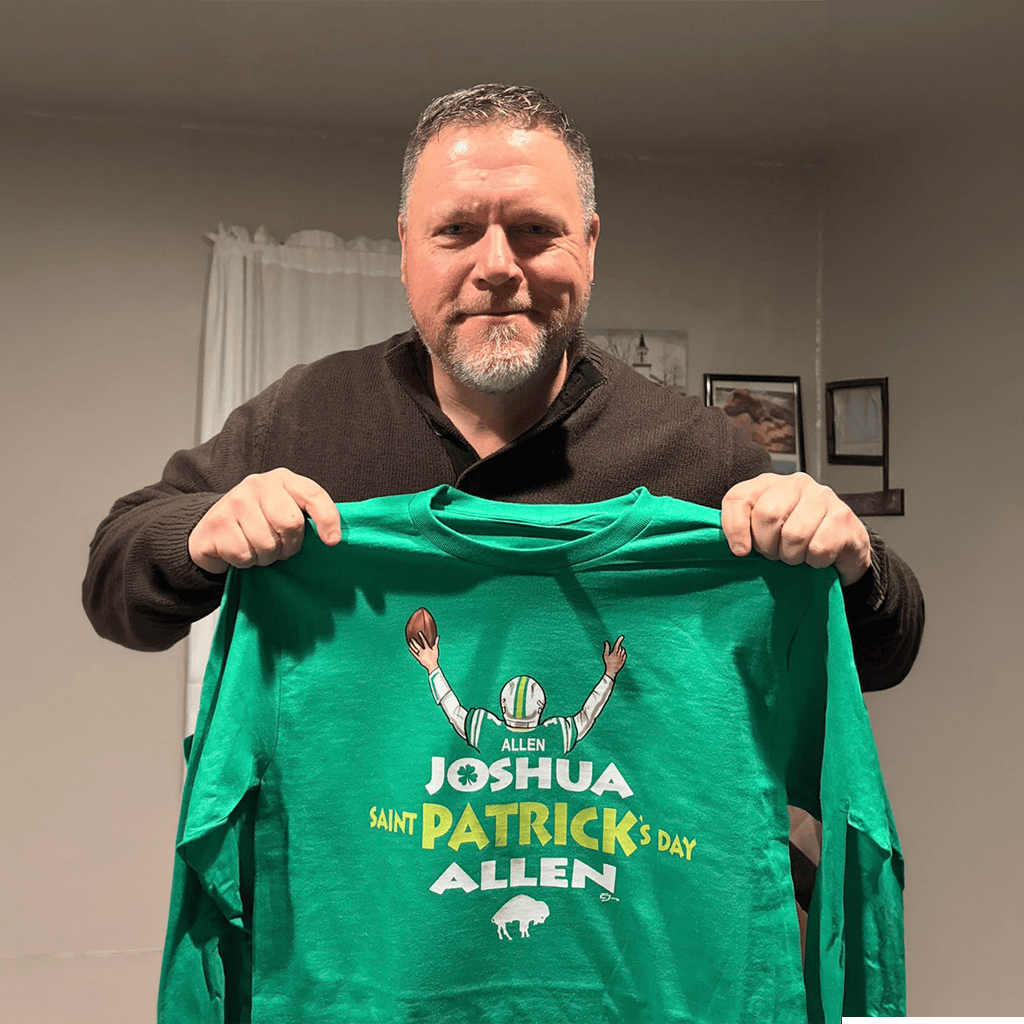 Joshua Saint Patrick's Day Allen Long Sleeve T-Shirt St Patrick's Day Gifts For Ireland