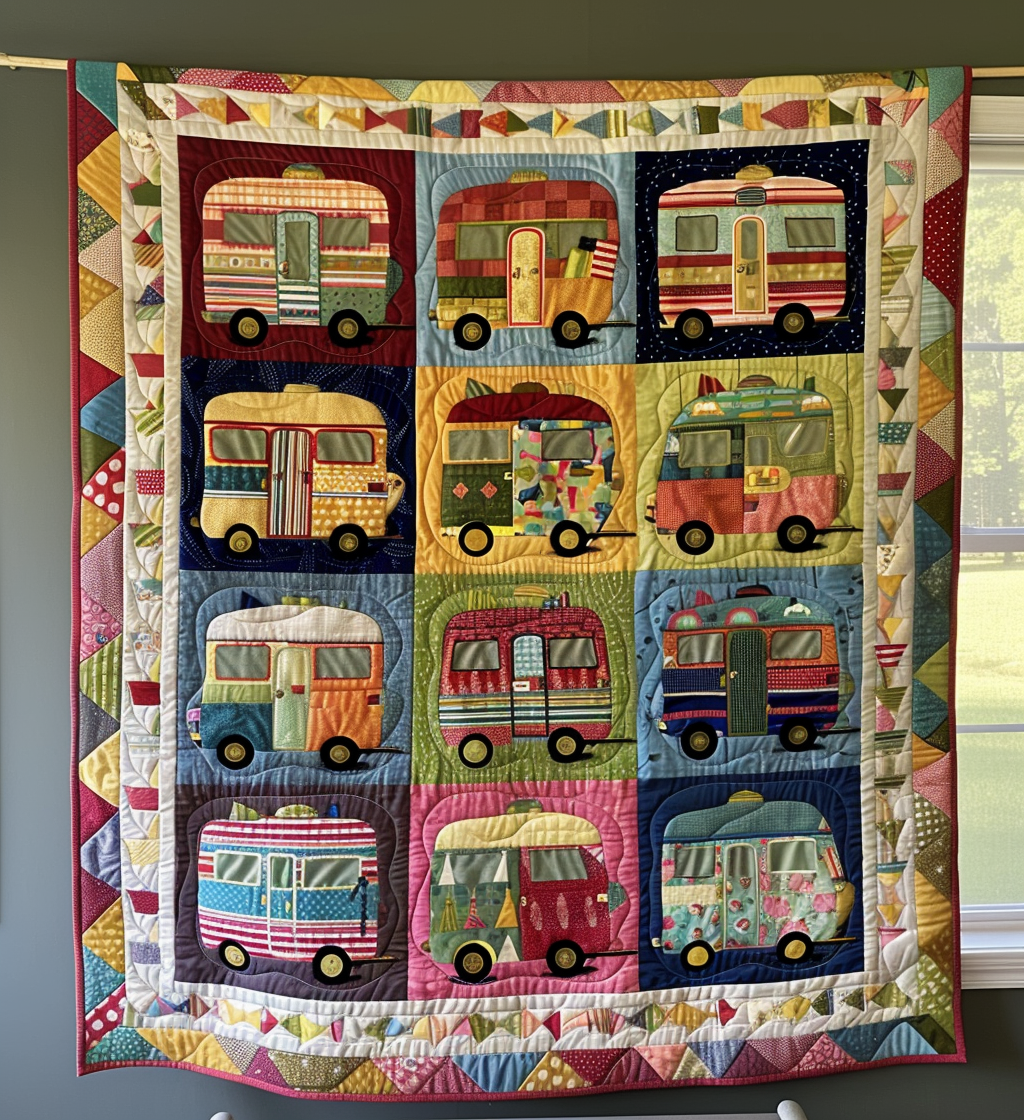 Journey Home Quilted Blanket Best Camping Gifts