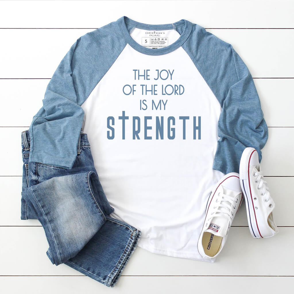 Joy Of The Lord Raglan Gifts For Women