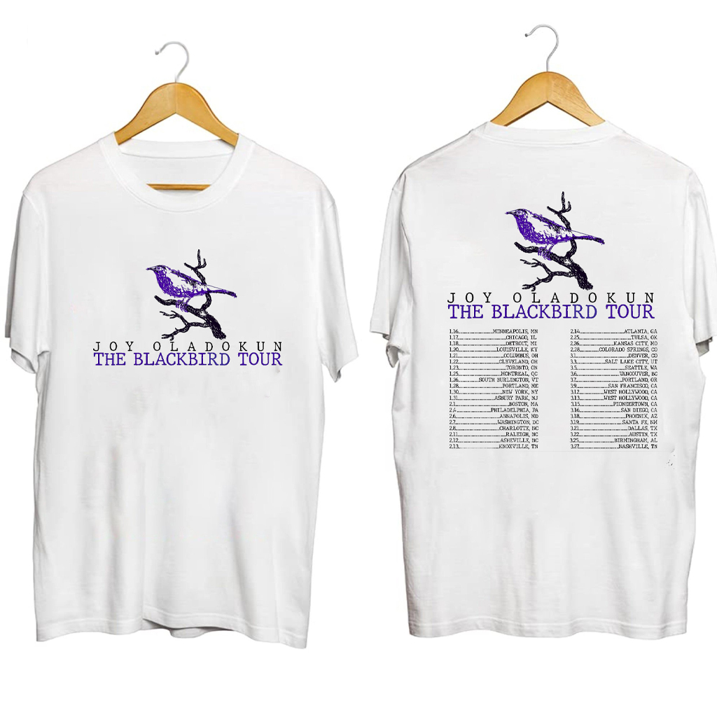 Joy Oladokun The Blackbird Tour Shirt Joy Oladokun Merch Gifts For Music Lovers