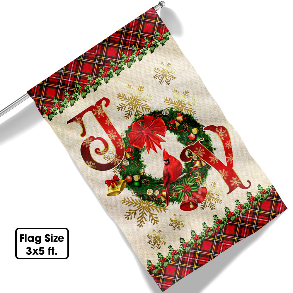 Joy To The World Christmas Flag