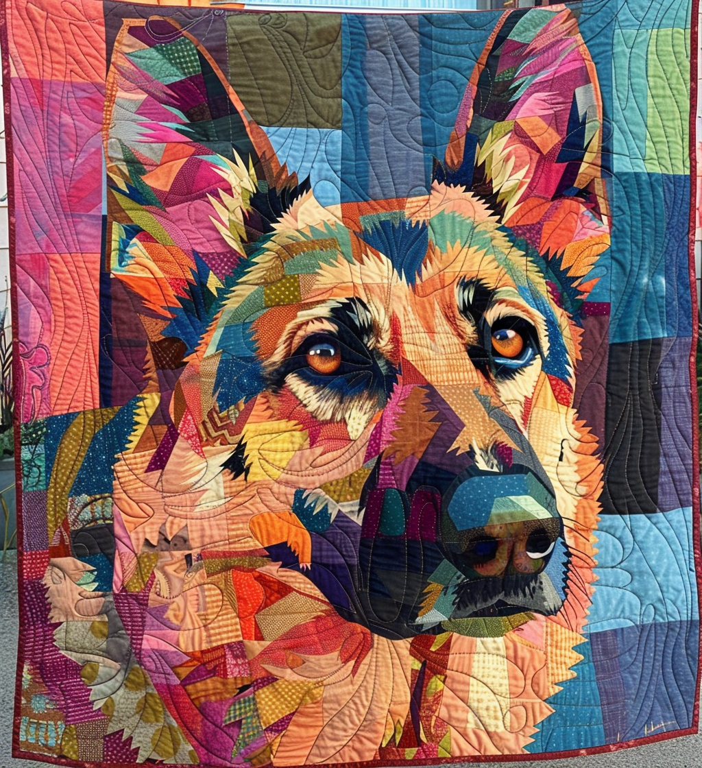 Joyful Paws Splash Quilted Blanket Great Dog Christmas Gifts