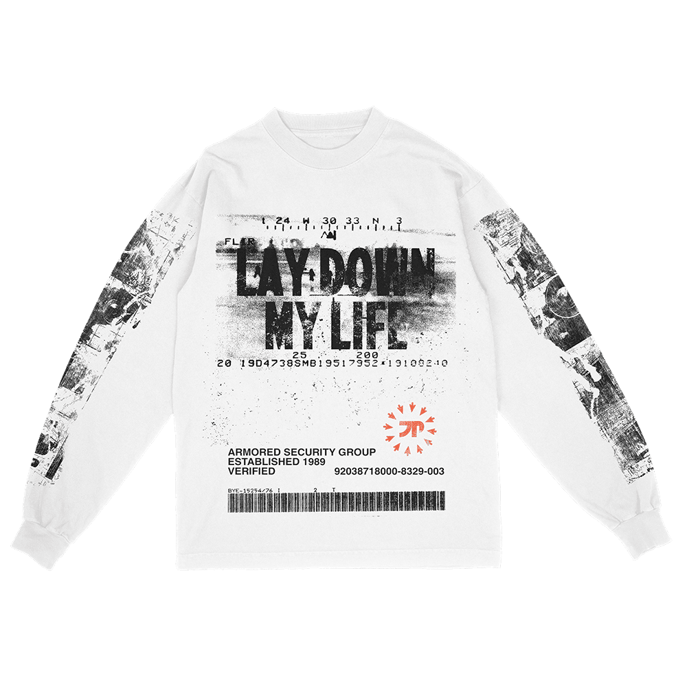 JPEGMAFIA Merch I Lay Down My Life For You Tour Long Sleeve Shirt Great Mother's Day Gifts