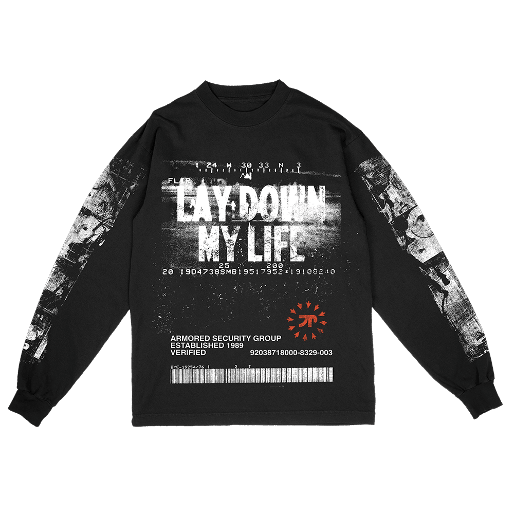JPEGMAFIA Merch I Lay Down My Life For You Tour Long Sleeve Shirt Top Father's Day Gifts JPEGMAFIA Merch I Lay Down My Life For You Tour Long Sleeve Shirt Top Father's Day Gifts
