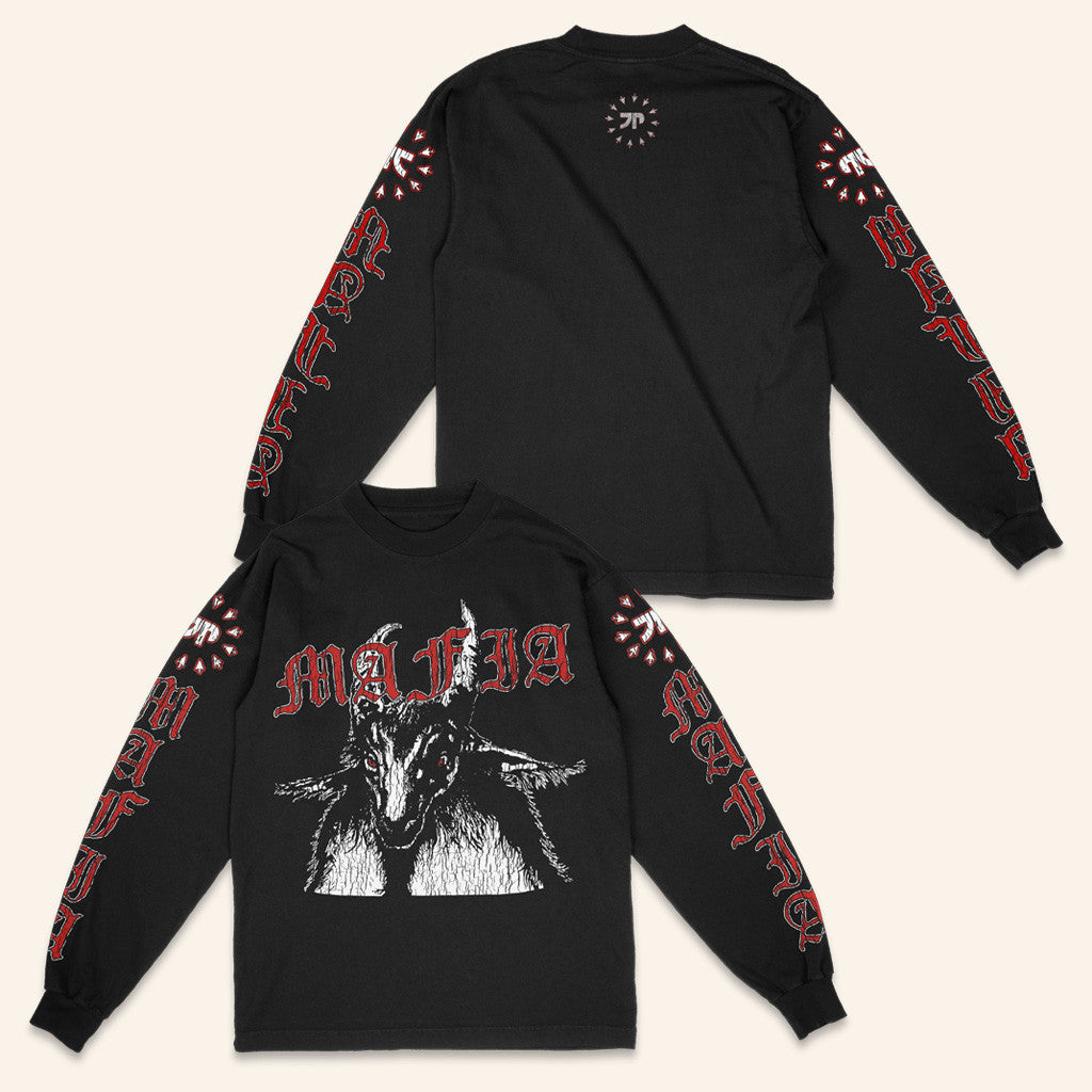 Jpegmafia Merch Mafia Goat Long Sleeve T-Shirt Gifts For Dudes Jpegmafia Merch Mafia Goat Long Sleeve T-Shirt Gifts For Dudes