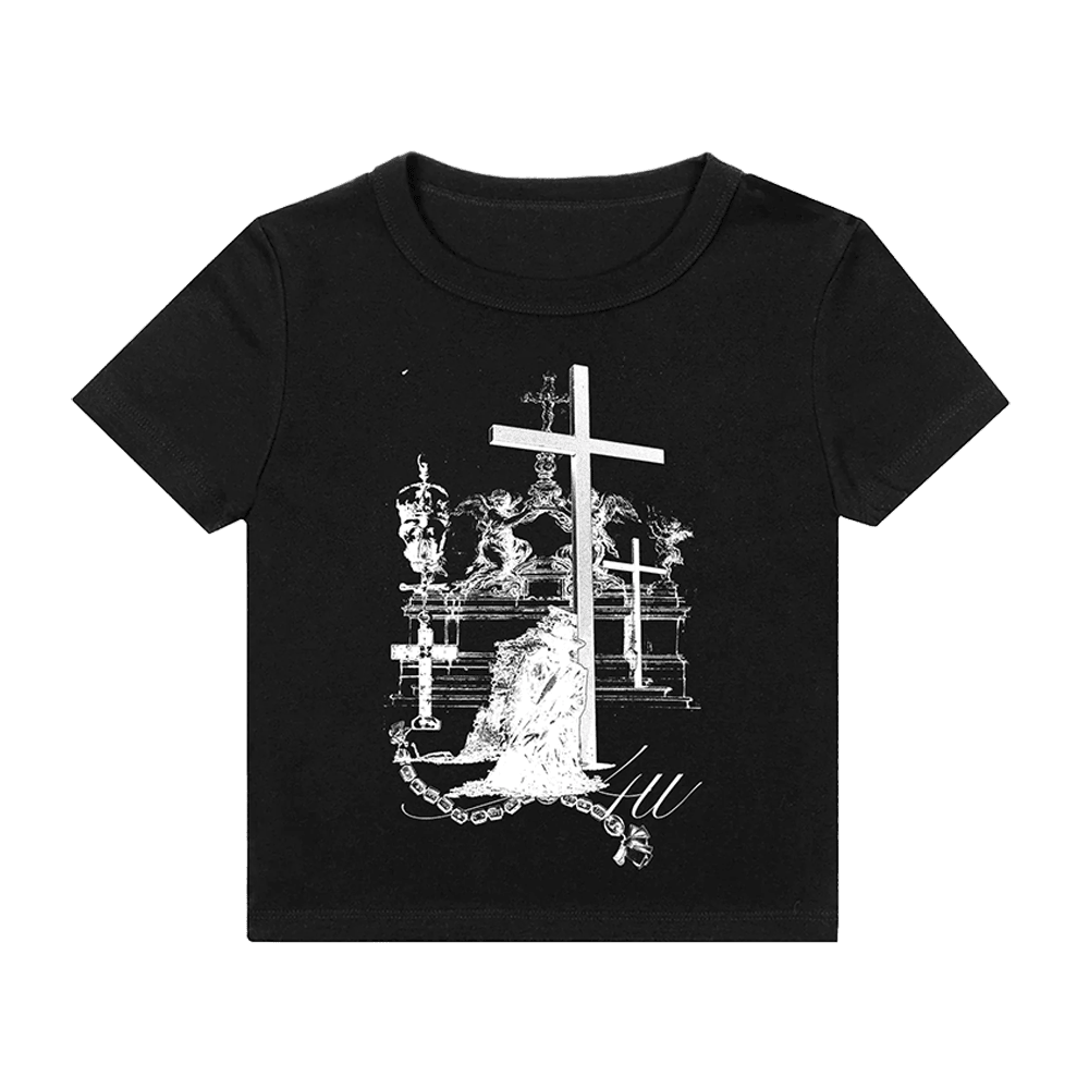JPEGMAFIA Merch Protect The Cross Baby Tee Top 10 Mother's Day Birthday Gift for Husband JPEGMAFIA Merch Protect The Cross Baby Tee Top 10 Mother's Day Birthday Gift for Husband