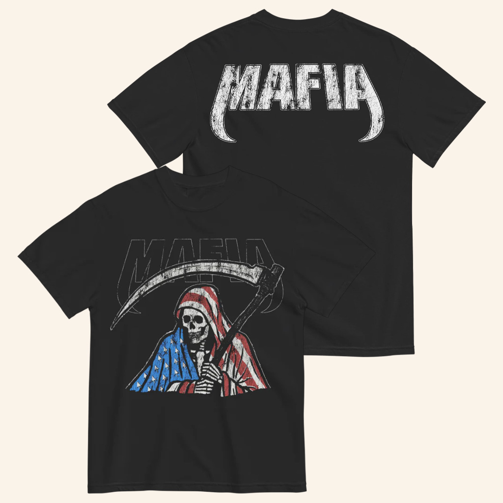 JPEGMAFIA Merch Reaper Mafia T-Shirt Christmas Gift Ideas For Dad
