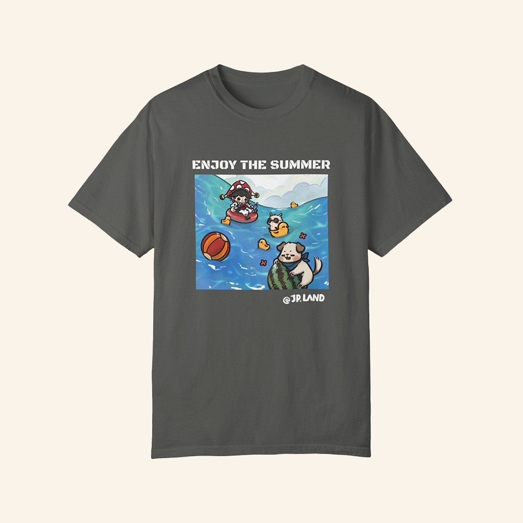 JPLAND Merch Enjoy The Summer Shirt Summer Day T-Shirt Gifts For Son