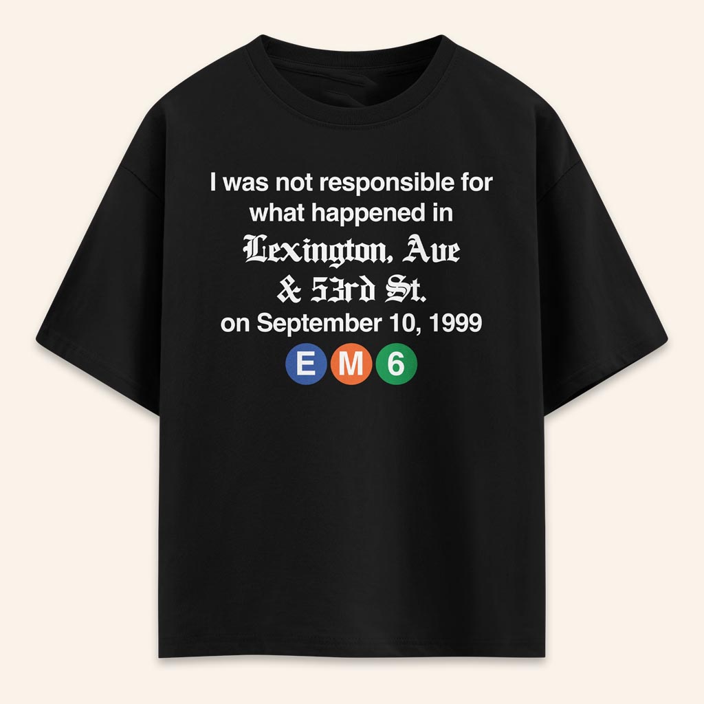 Jschlatt Merch Lexington Ave And 53Rd St T-Shirt Fan Apparel Gifts For Him