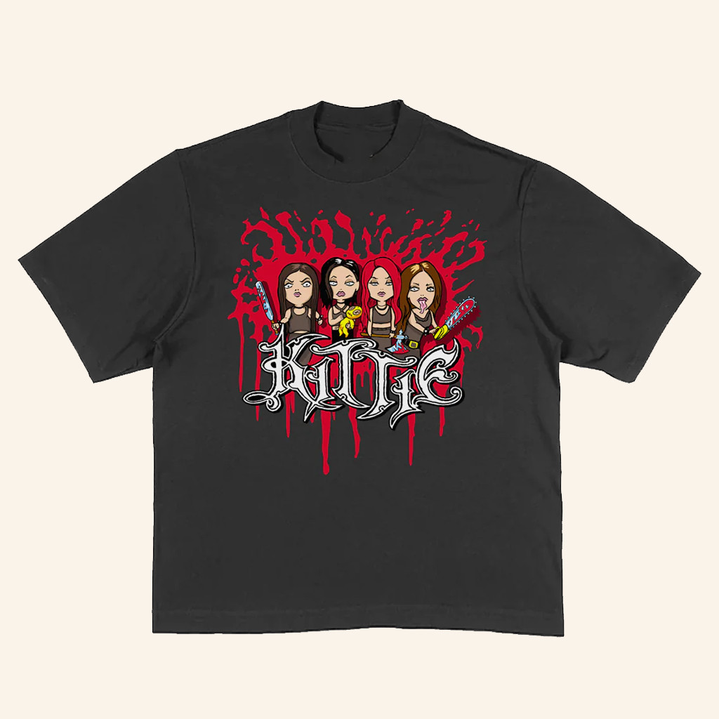 Jsr Direct Merch Kittie Spitxxv Paper Doll T-Shirt Best Gifts For Music Lovers Jsr Direct Merch Kittie Spitxxv Paper Doll T-Shirt Best Gifts For Music Lovers