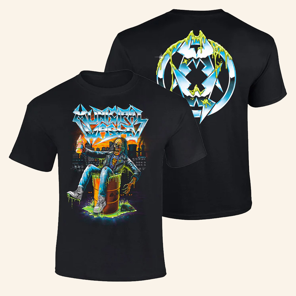 JSR Direct Merch Municipal Waste Chrome Logo T-Shirt Gifts For Father