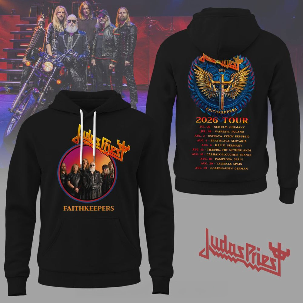 Judas Priest 2026 Tour Hoodie Judas Priest Merch Gifts For Band Fans