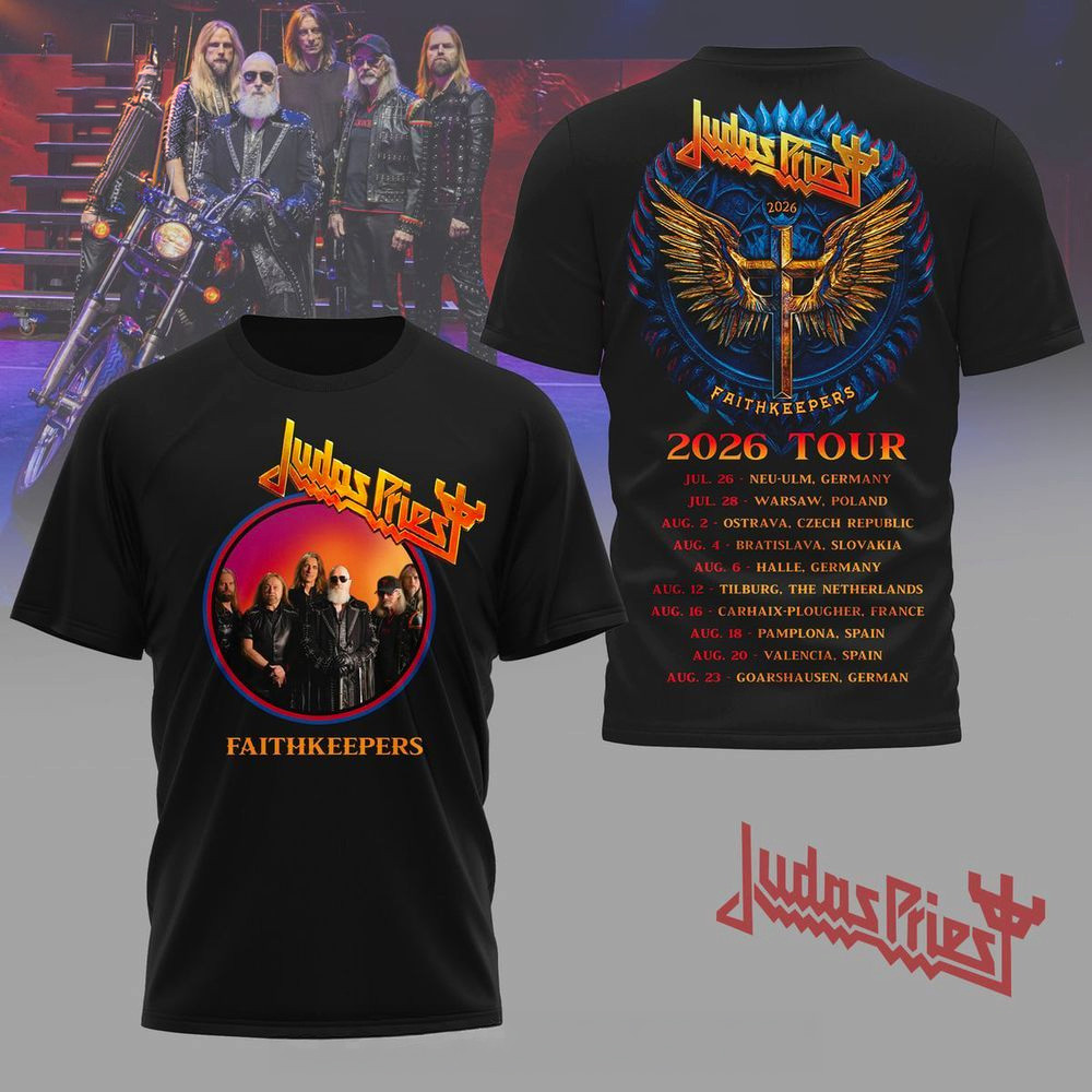 Judas Priest 2026 Tour T-Shirt Judas Priest Merch Gifts For Band Fans