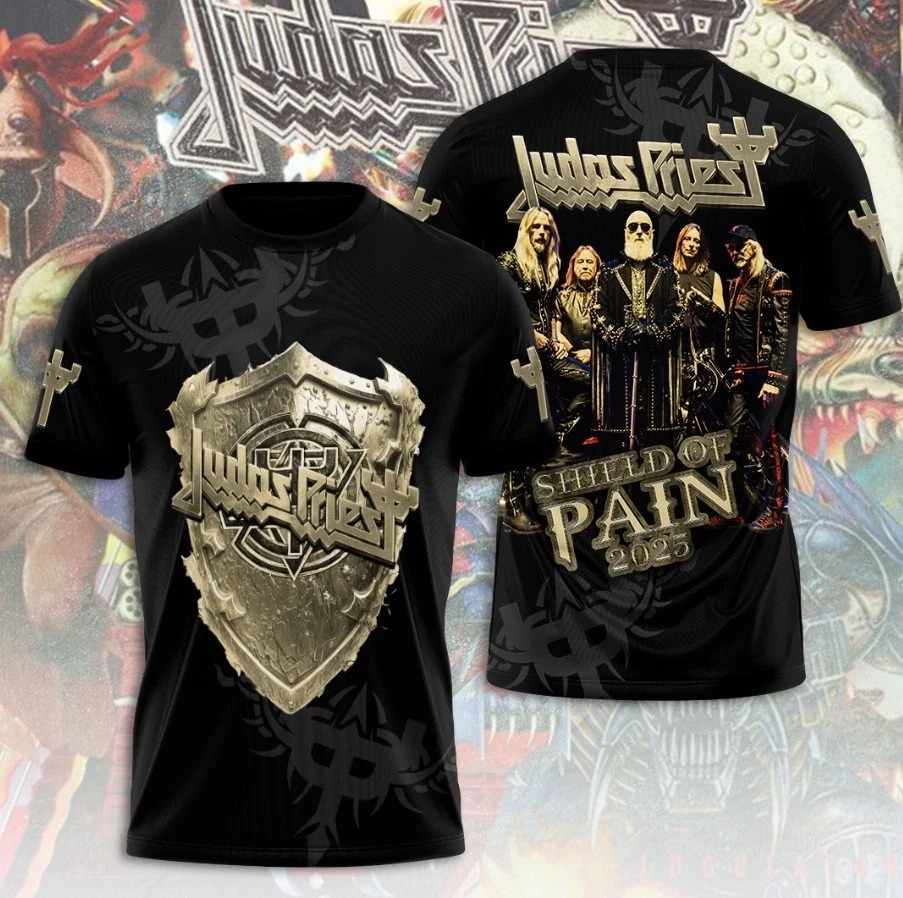 Judas Priest Band 3D T-Shirt Gifts For Music Lovers