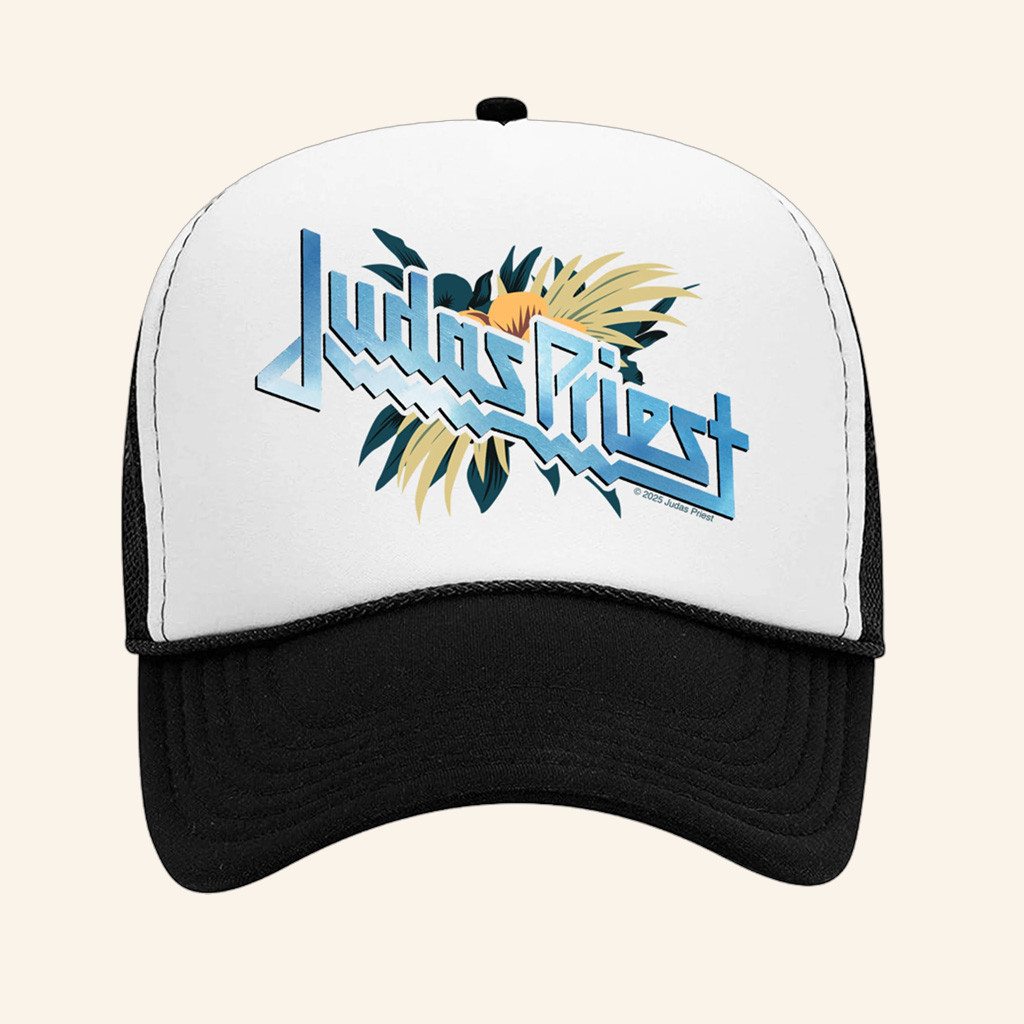 Judas Priest Merch British Steel Trucker Hat Unique Gifts For Music Lovers Judas Priest Merch British Steel Trucker Hat Unique Gifts For Music Lovers