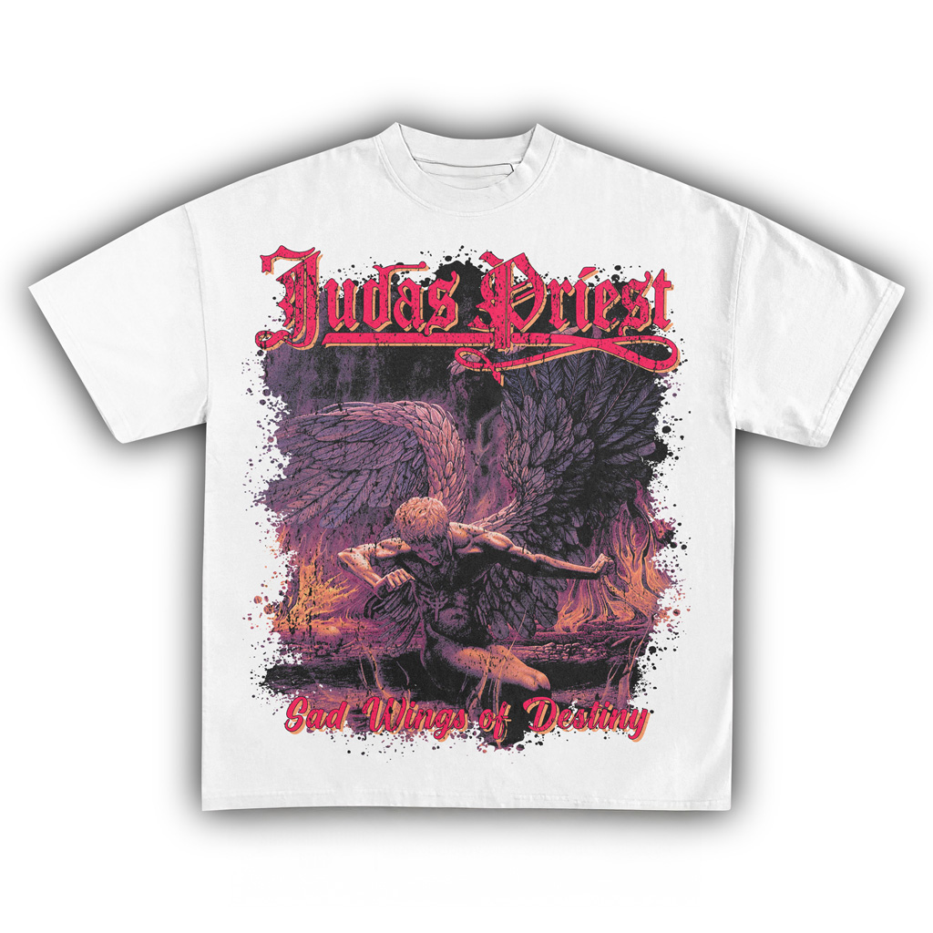 Judas Priest Sad Wings Of Destiny T-Shirt Fan Merch Christmas Gifts For Fans Judas Priest Sad Wings Of Destiny T-Shirt Fan Merch Christmas Gifts For Fans