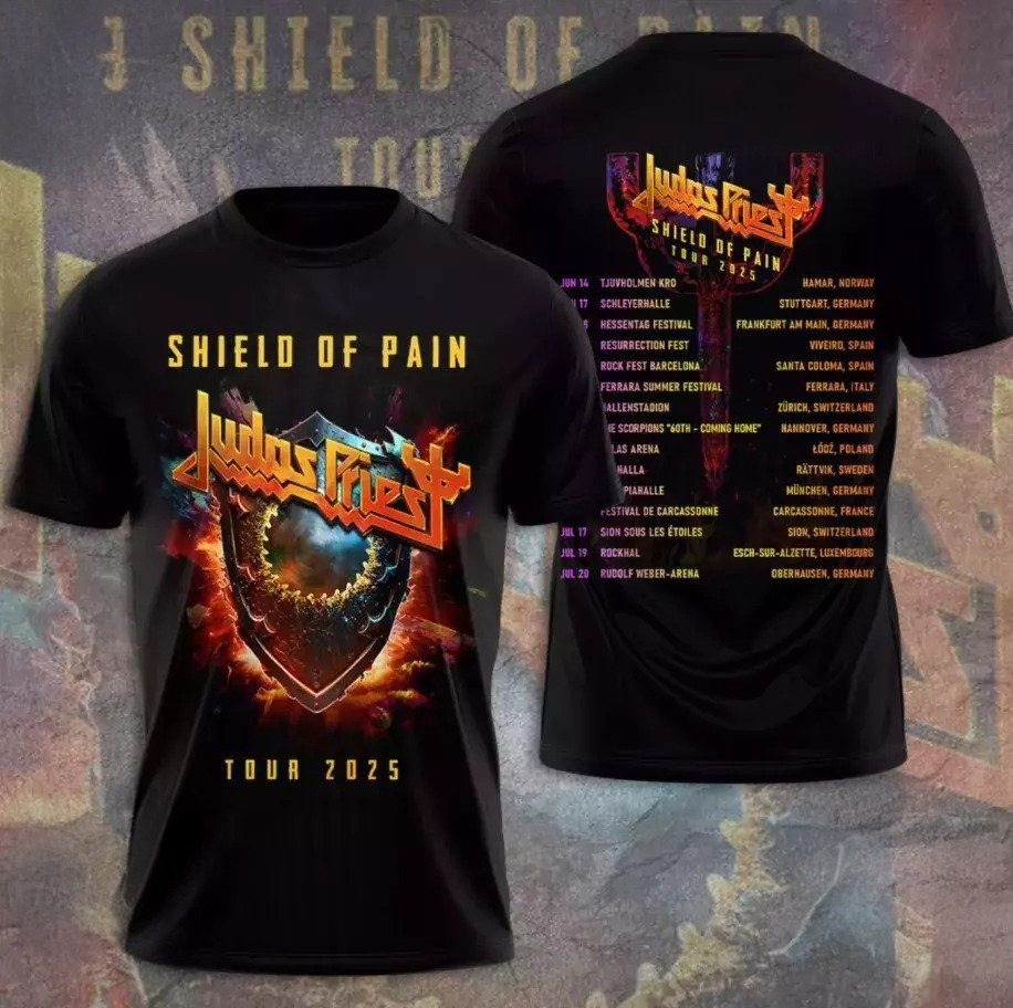 Judas Priest Tour 2025 T-Shirt Gift For Metal Fans