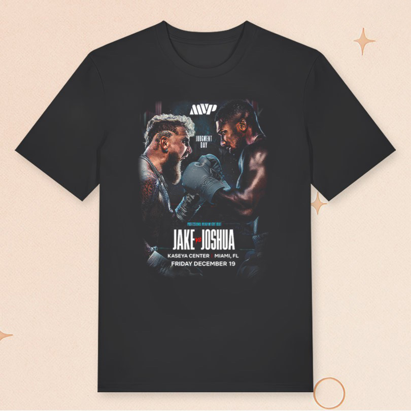 Judgment Day Merch Jake Vs Joshua Kaseya Center Miami FL T-Shirt Gift For Brothers