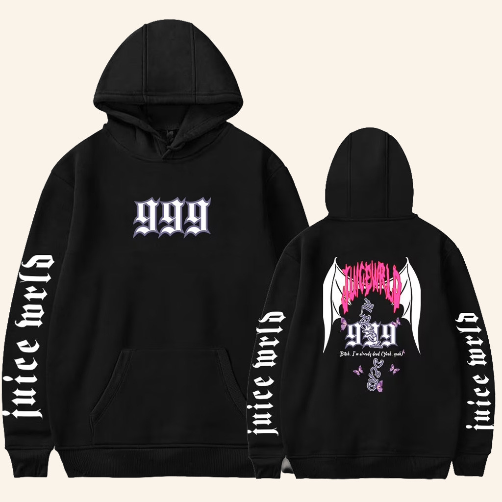 Juice WRLD Merch Juice WRLD 999 Hoodie Best Gifts For Hip Hop Lovers