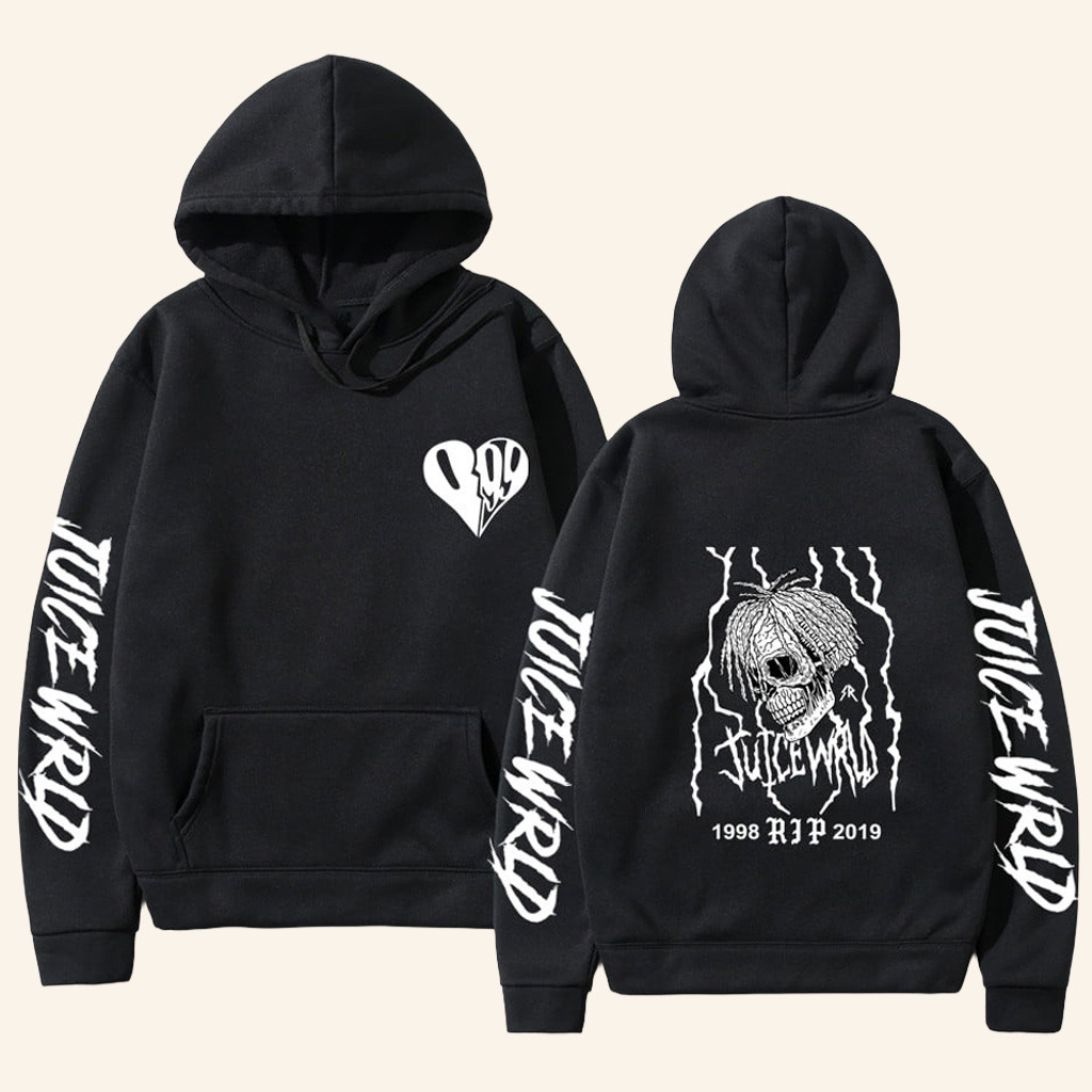 Juice WRLD Merch RIP Juice WRLD Hoodie Best Gift For Hip Hop Fan