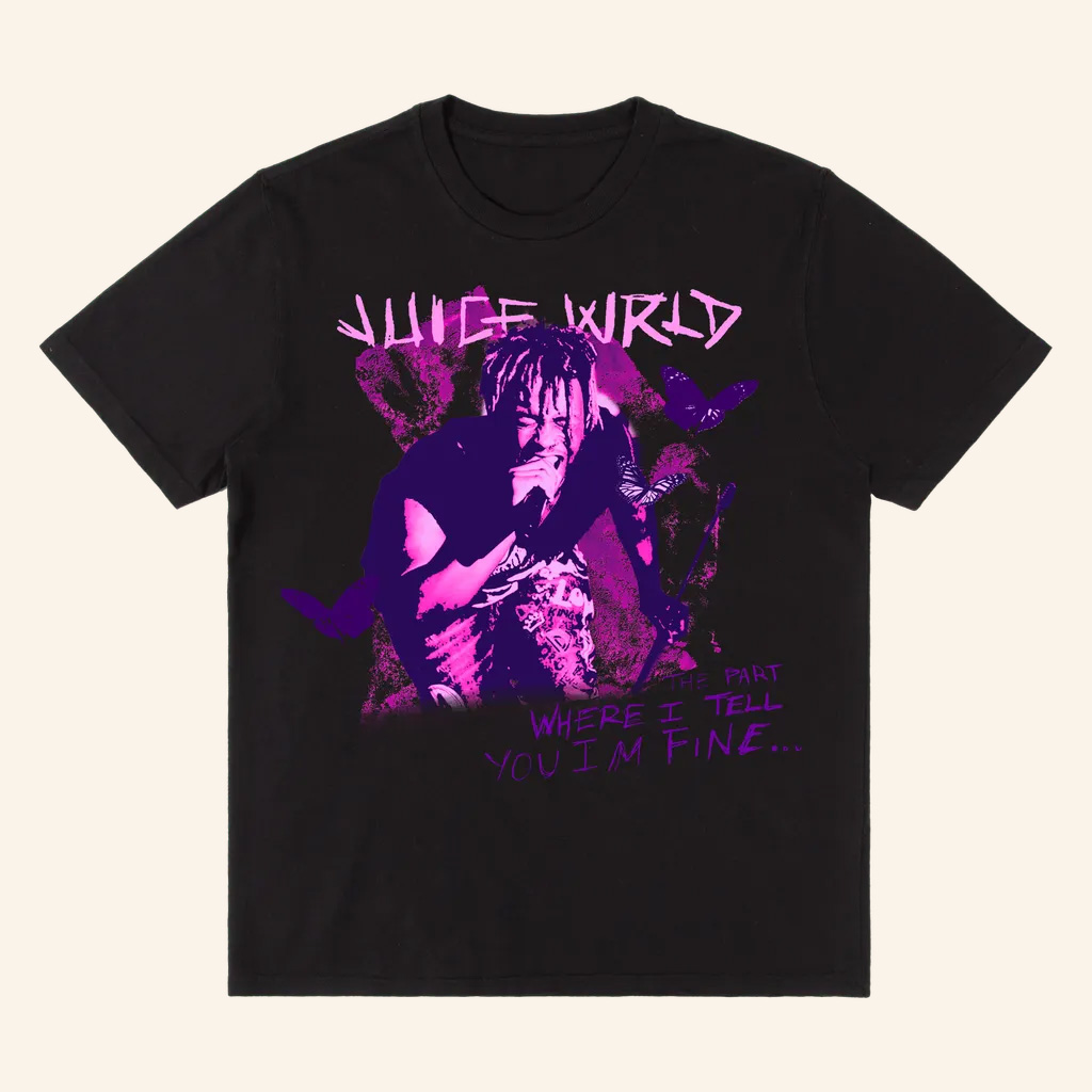 Juice WRLD Merch Wishing Well T-Shirt Birthday Gift Ideas For Husband