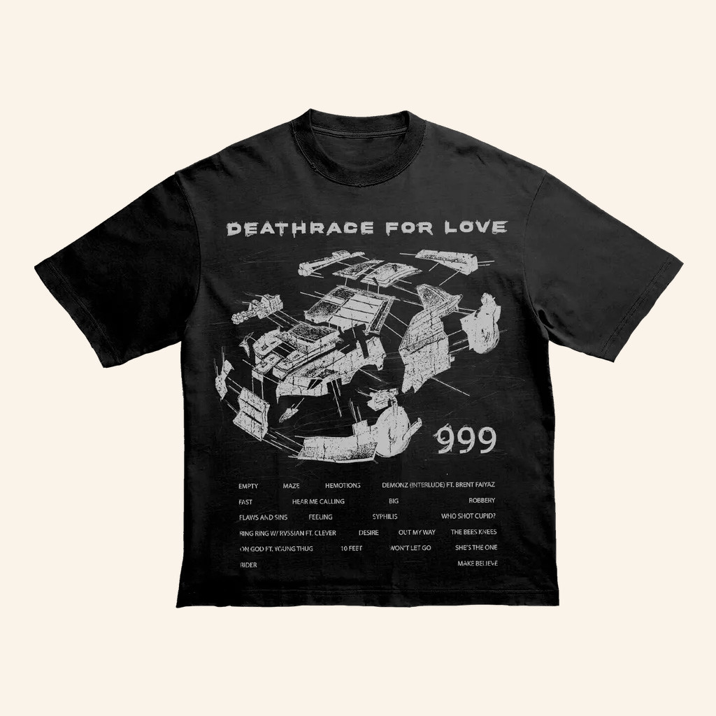 Juice WRLD Merch Wrecked T-Shirt Deathrace For Love Shirt Best Gifts For Rap Lovers Juice WRLD Merch Wrecked T-Shirt Deathrace For Love Shirt Best Gifts For Rap Lovers